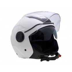 Κράνος Ανοιχτό Με Εσωτερική Φυμέ Ζελατίνα ZEN ZN-760 Λευκό